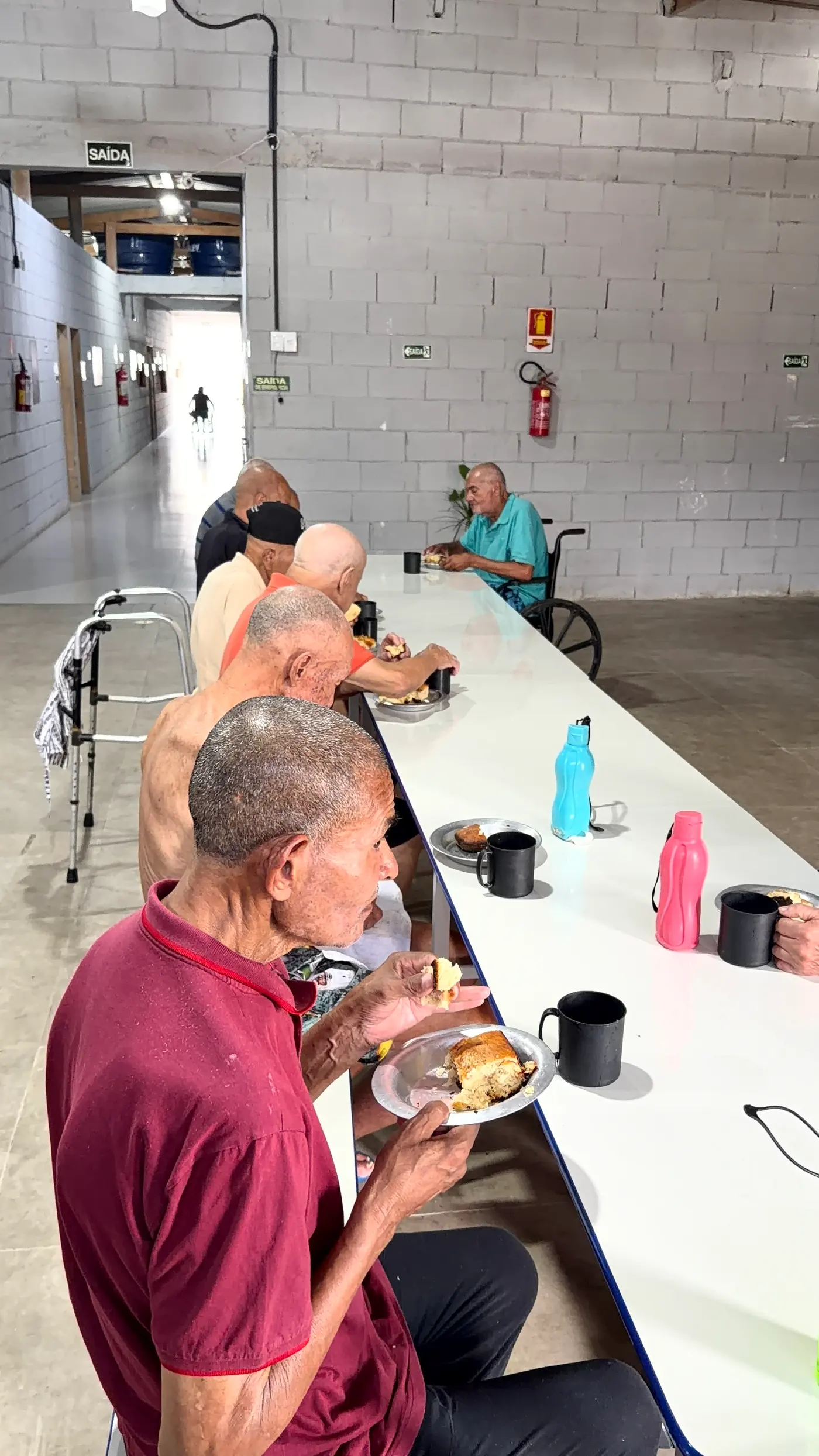 Refeição dos idosos