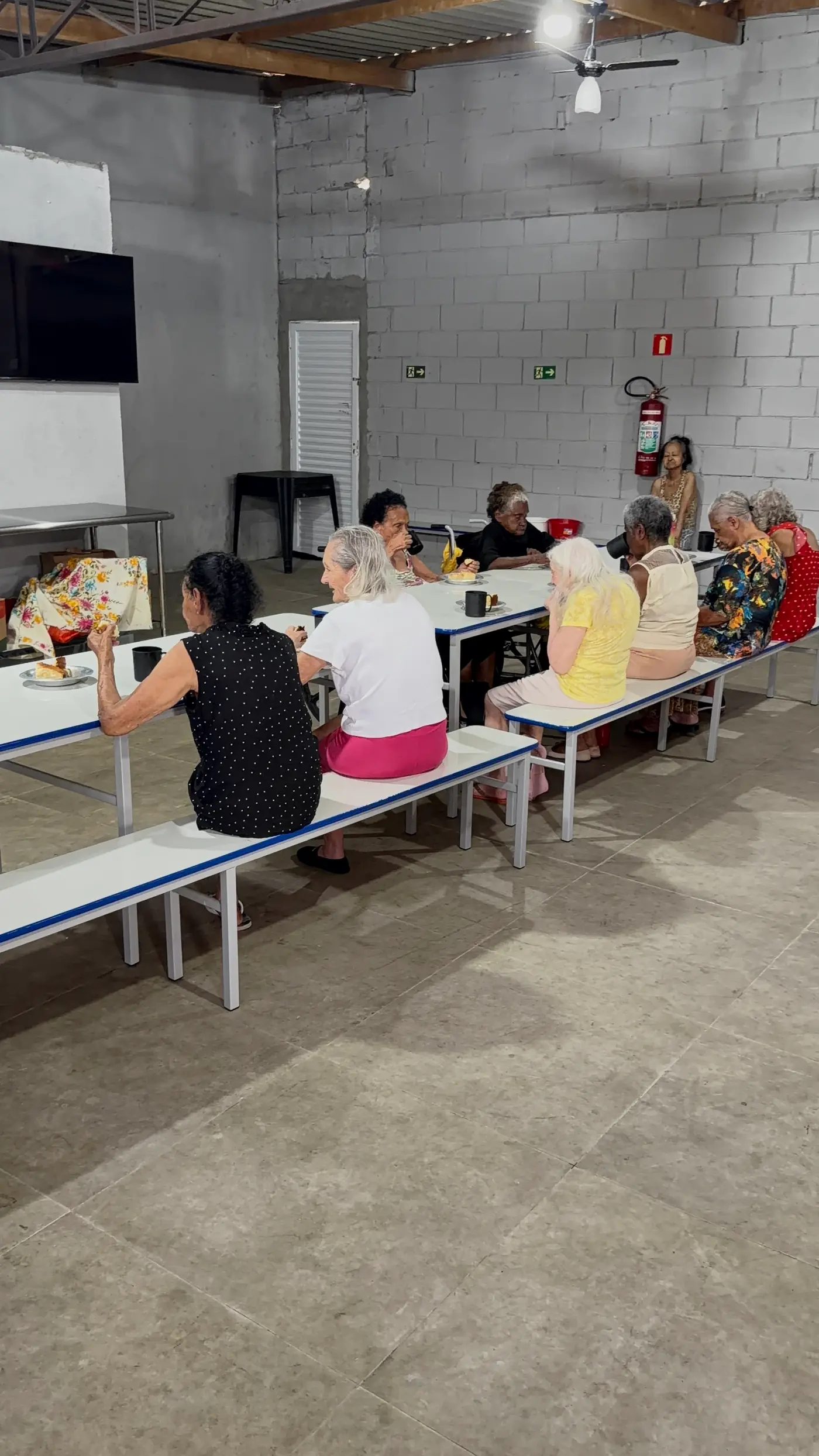 Almoço no lar